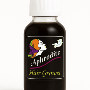 bottle of Aphrodite hair grower oil